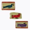 Coco, Baby and Kiwi Birds Ceramic Interior Wall Art 5x9 Inches