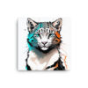 Oliver Leopard Cat Canvas