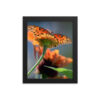 Gulf Fritillary Butterfly Framed Art-DSC_0027 Framed Poster - Image 2