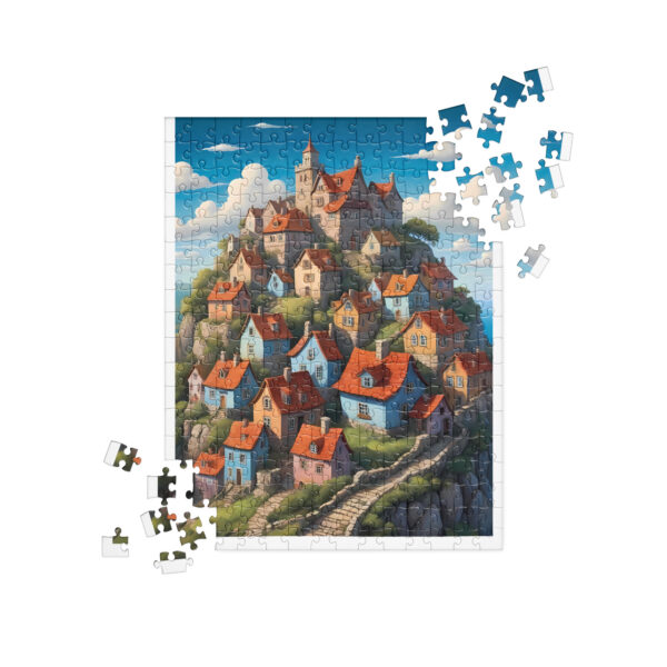 Houses on the Hill Jigsaw Puzzle - Image 2