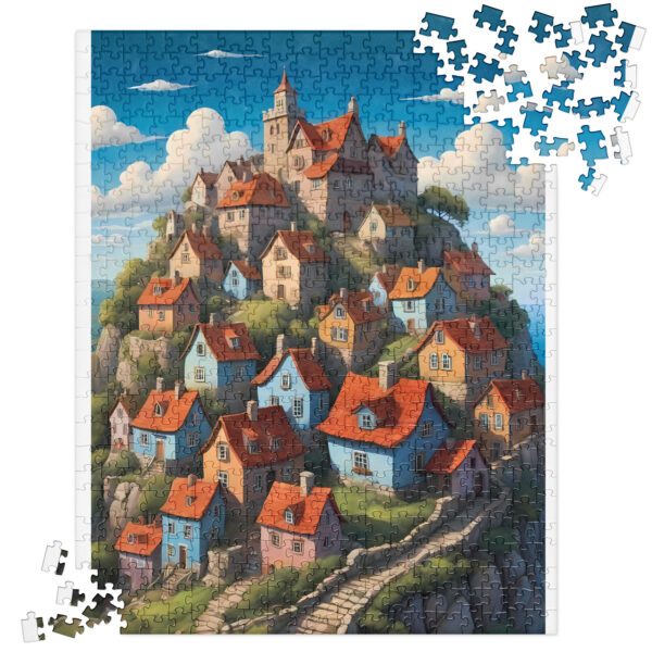 Houses on the Hill Jigsaw Puzzle