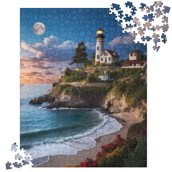 Fantasy House by the Sea Jigsaw Puzzle