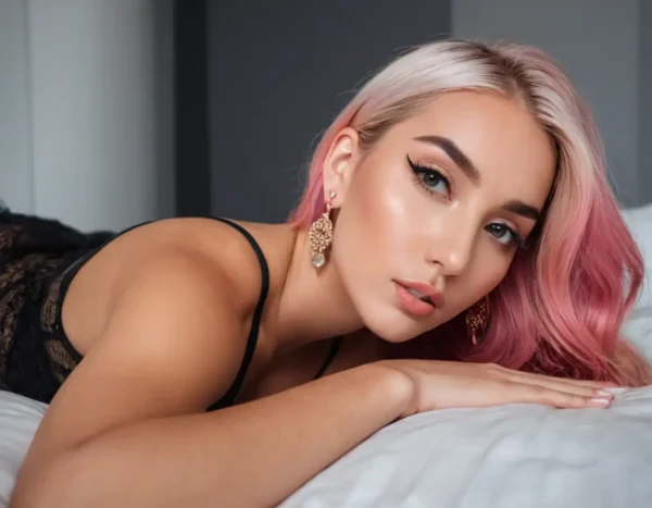 Influencer Model Sienna Ray Bedroom