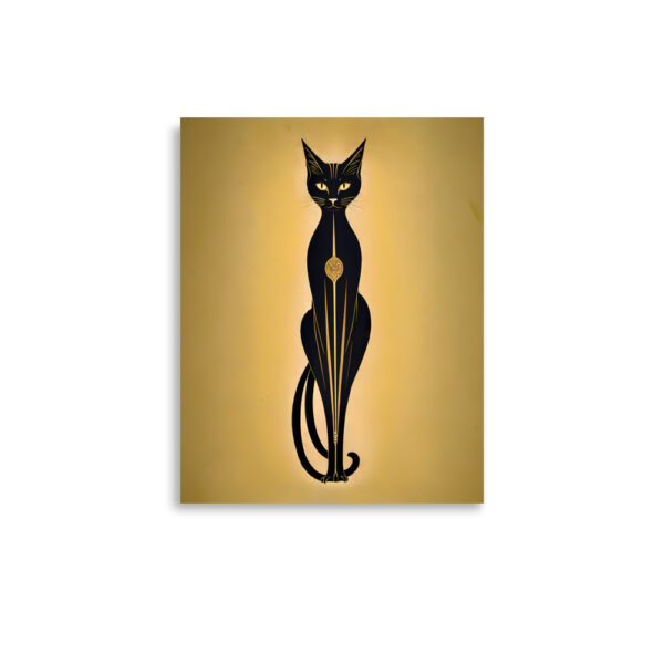 Cats Art Deco 1920s Poster - Image 3