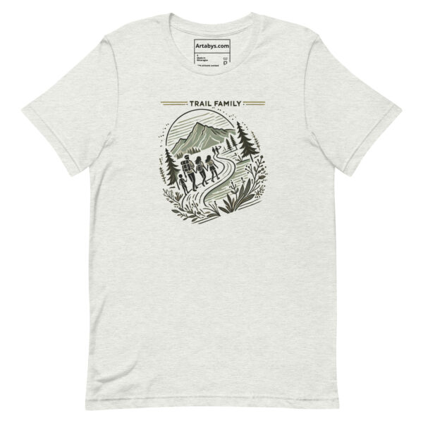 Trail Family T-Shirt | Family Hiking Shirt | Outdoor Adventure Tee | Nature Lover Gift | Camping Hiking Graphic Tee | National Park Shirt - Image 6