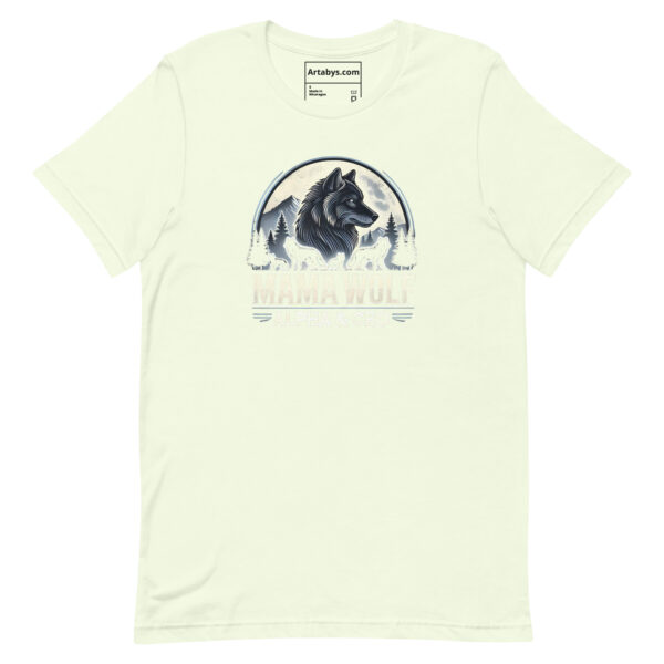 Mama Wolf Alpha & CEO T-Shirt - Light | Wolf Pack Leader Tee | Outdoor Adventure Mom Gift | Wolf Family Graphic Tee | Boss Mom Shirt - Image 7