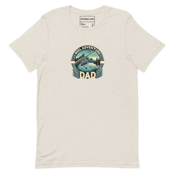 Reel Adventure Dad T-Shirt | Fishing Gift for Dad | Bass Fishing Shirt | Outdoor Adventure Tee | Father's Day Gift | Camping Hiking Shirt - Image 9