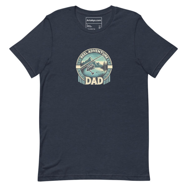 Reel Adventure Dad T-Shirt | Fishing Gift for Dad | Bass Fishing Shirt | Outdoor Adventure Tee | Father's Day Gift | Camping Hiking Shirt