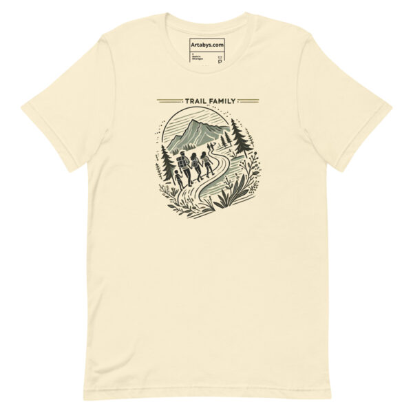 Trail Family T-Shirt | Family Hiking Shirt | Outdoor Adventure Tee | Nature Lover Gift | Camping Hiking Graphic Tee | National Park Shirt