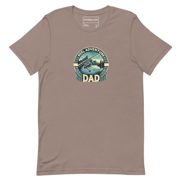 Reel Adventure Dad T-Shirt | Fishing Gift for Dad | Bass Fishing Shirt | Outdoor Adventure Tee | Father's Day Gift | Camping Hiking Shirt - Image 8