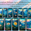 Spring Phone Wallpapers Mountain Wildflowers - Image 2