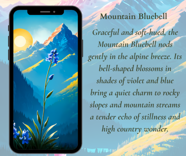 Spring Phone Wallpapers Mountain Wildflowers - Image 5