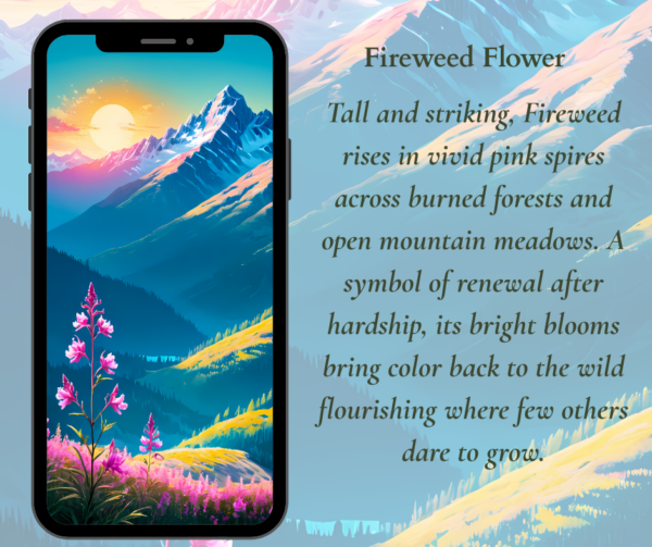 Spring Phone Wallpapers Mountain Wildflowers - Image 8